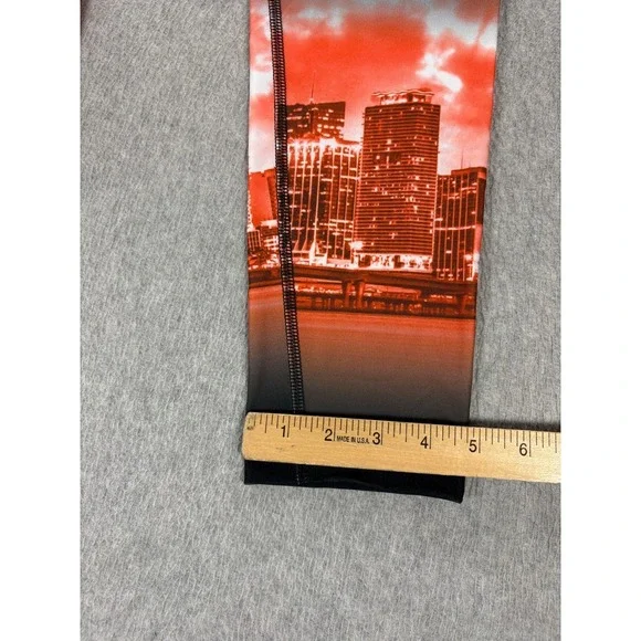 NWT Miami Hurricanes Track & Field Long Tights (Women's Medium) Black - Picture 10 of 12